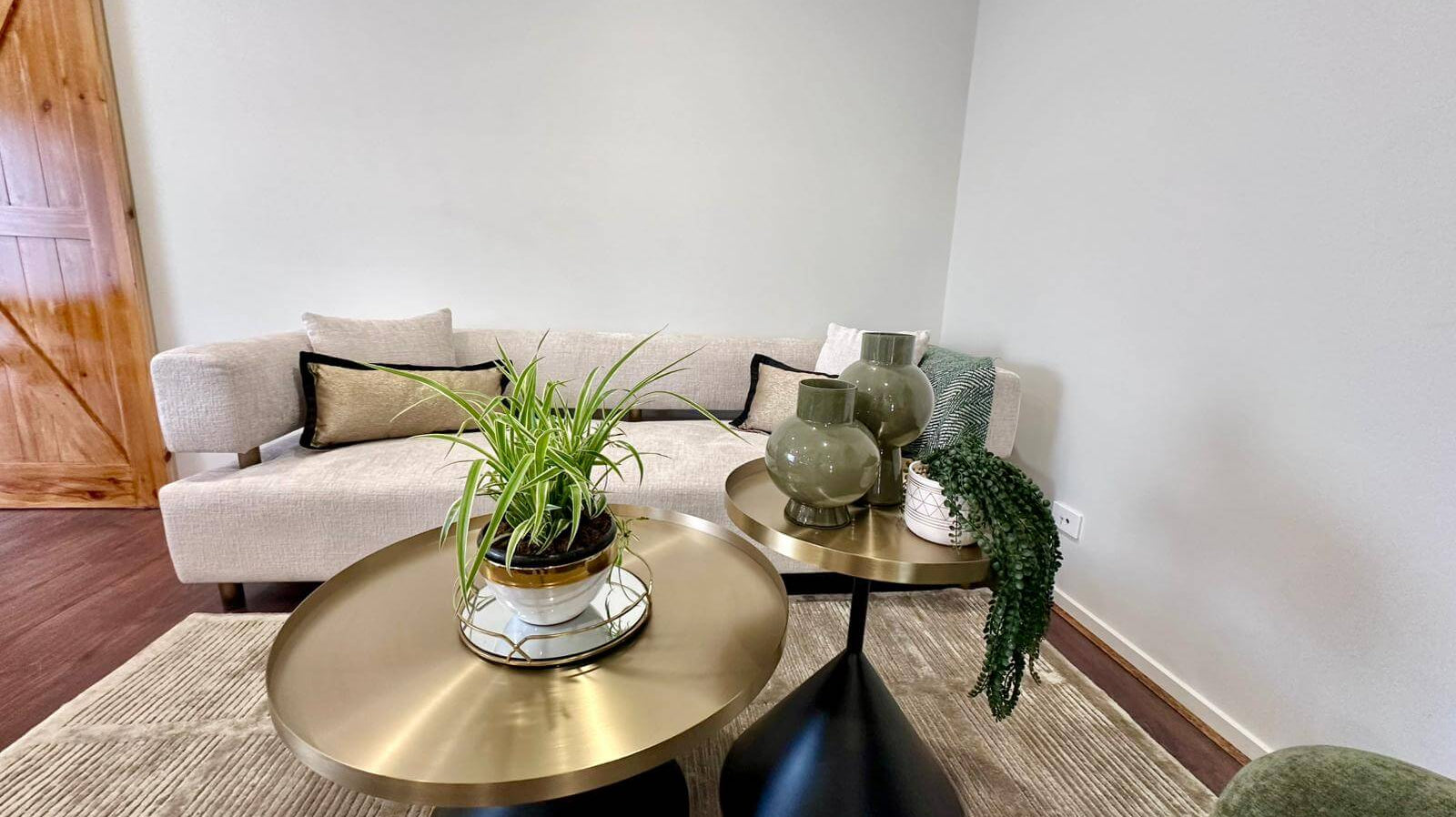 Lloyd Gold Tray Top Bundle Table Set