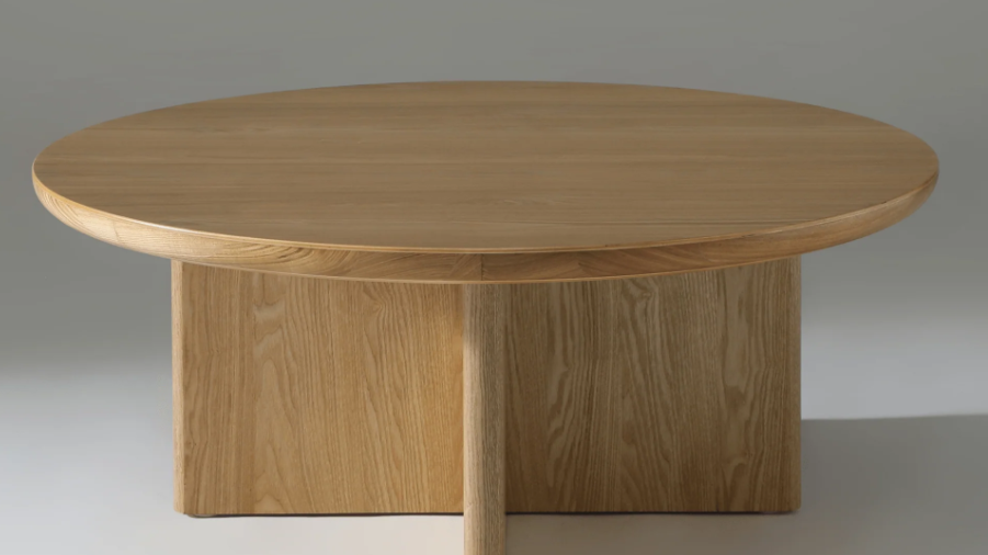 Style a Round Coffee Table: Symmetry & Heights (Seek & Ramble)