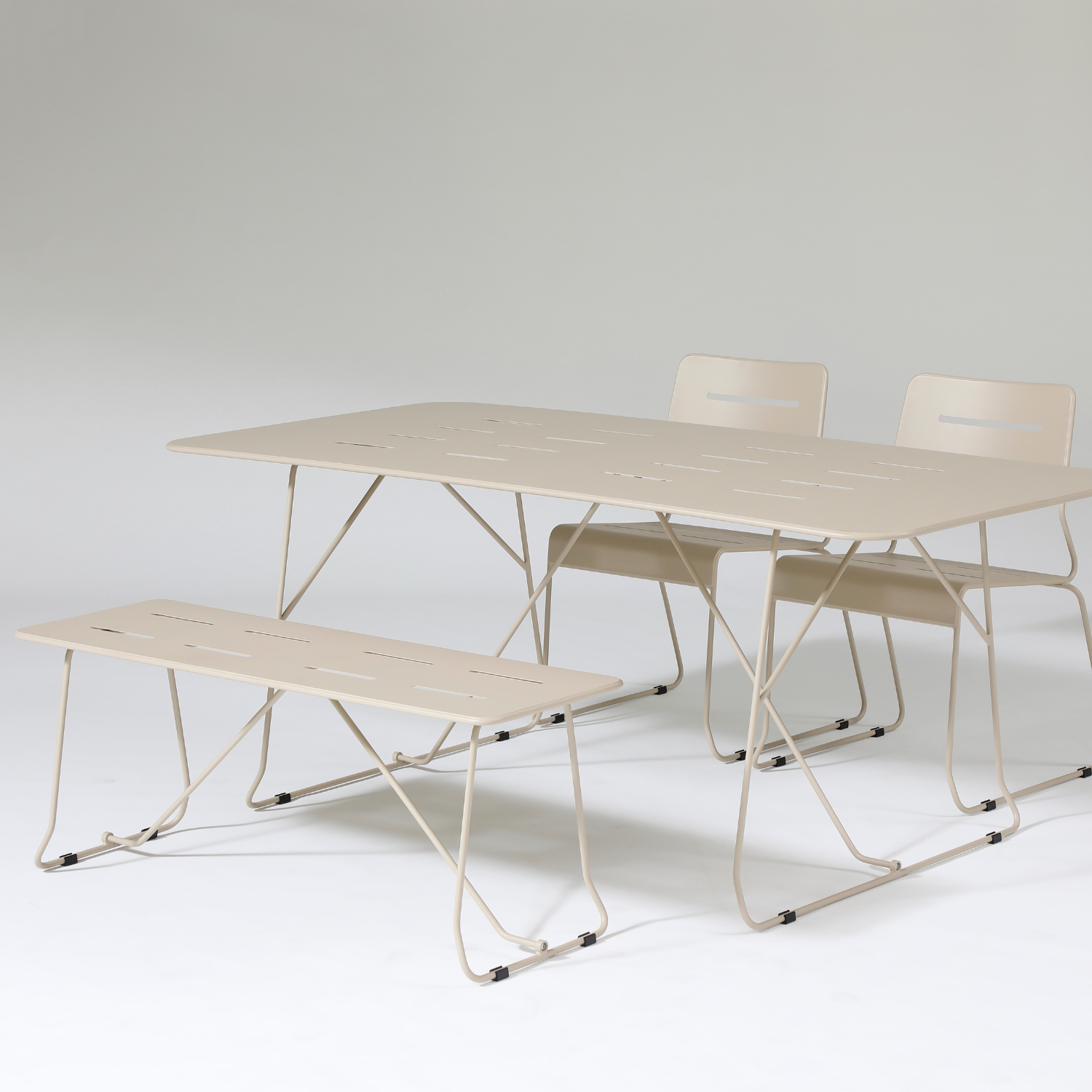 Parco Outdoor 4 Pce Dining Set Sand