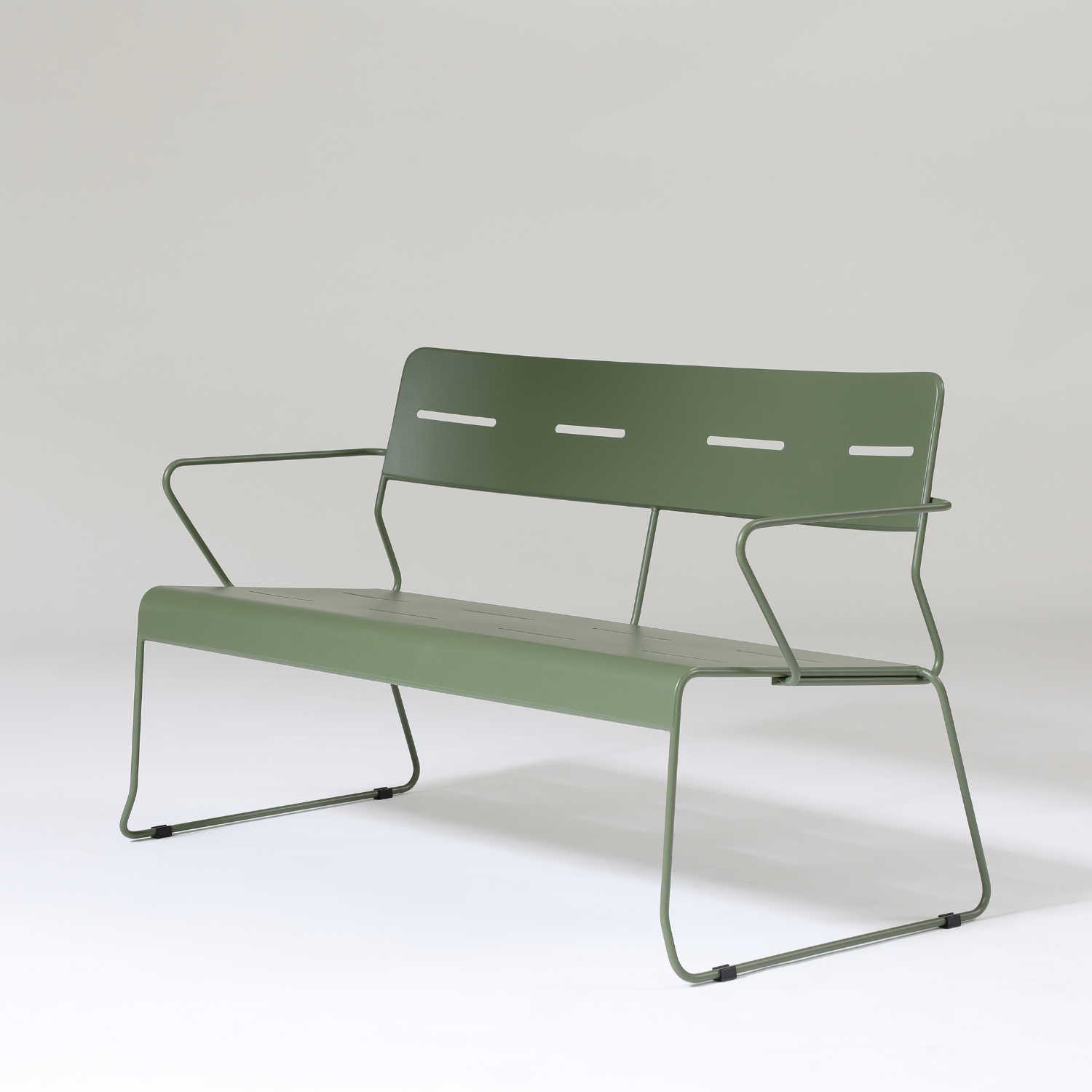 Parco Outdoor 2 Seat Lounge Olive