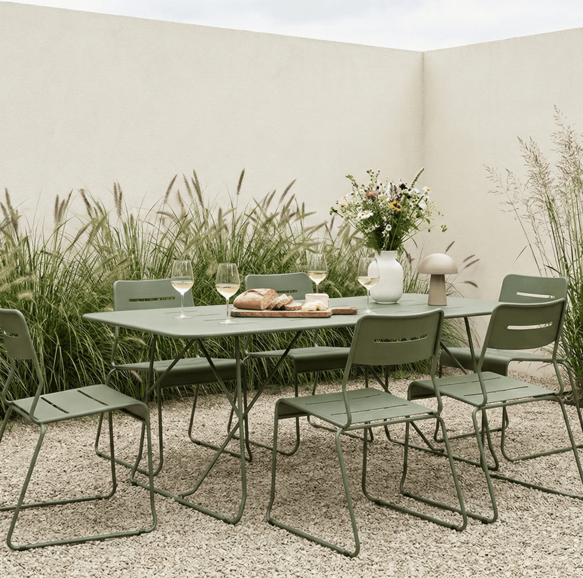 Seek & Ramble Dining Chair Parco Outdoor Dining Chair Olive Set of 2