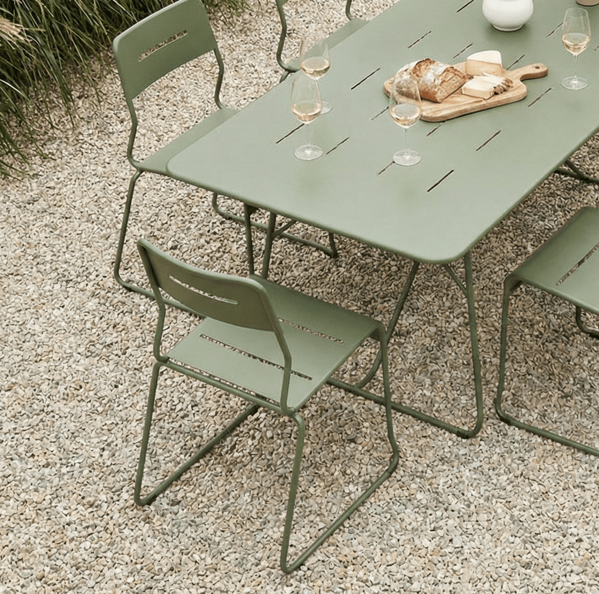 Seek & Ramble Dining Chair Parco Outdoor Dining Chair Olive Set of 2