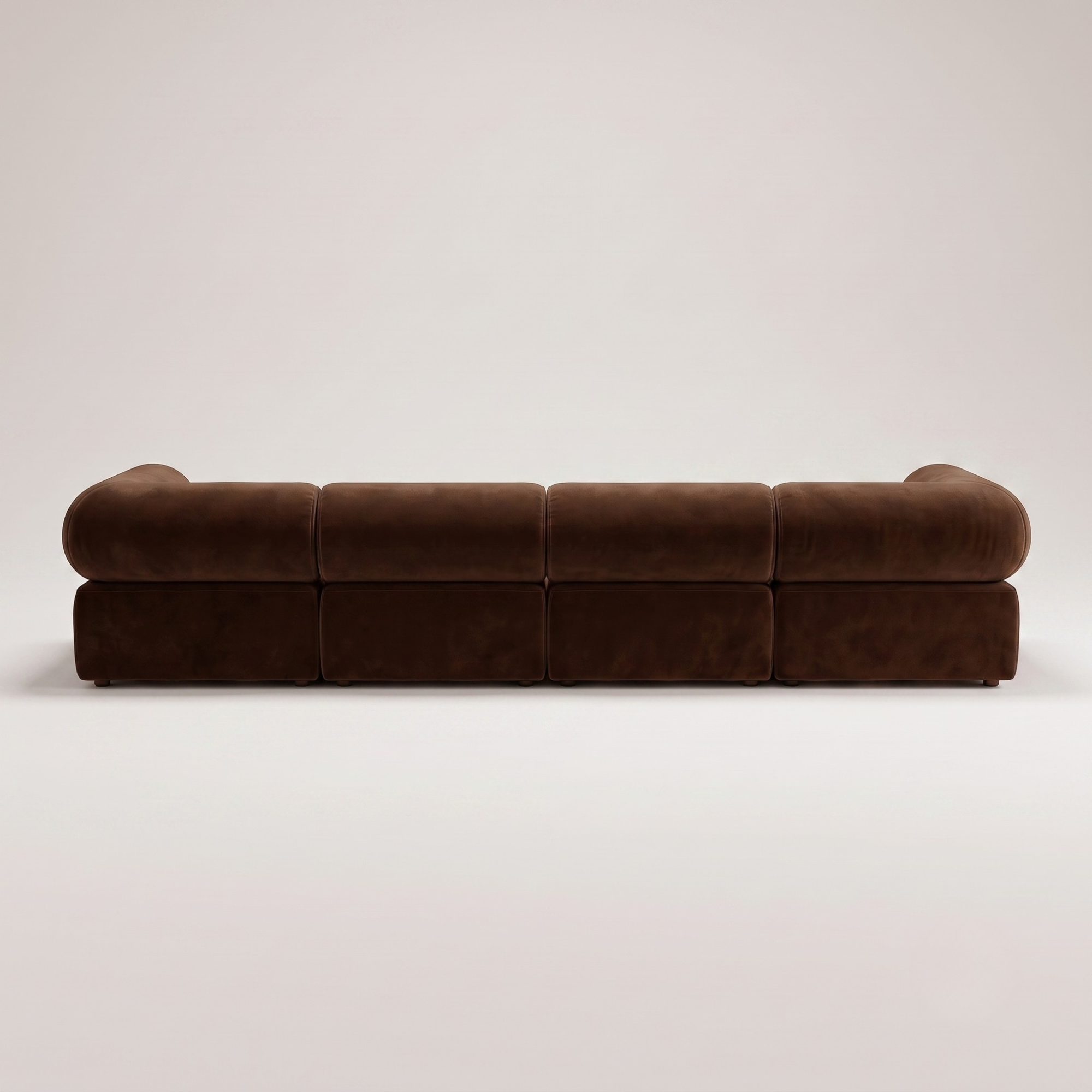 Seek & Ramble Sofa Masso 4-Seat Sofa — Velvet Chocolate