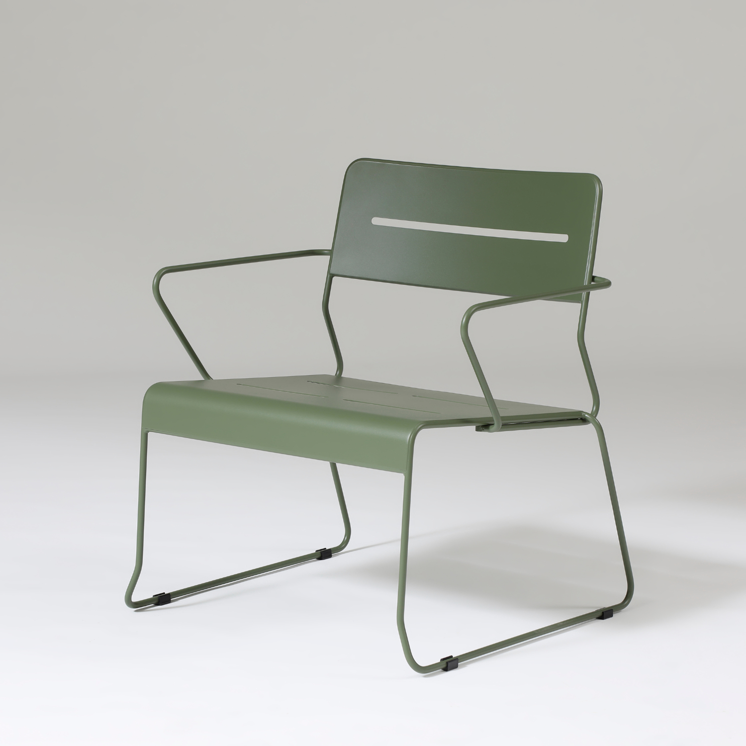 Parco Outdoor Lounge Chair Olive