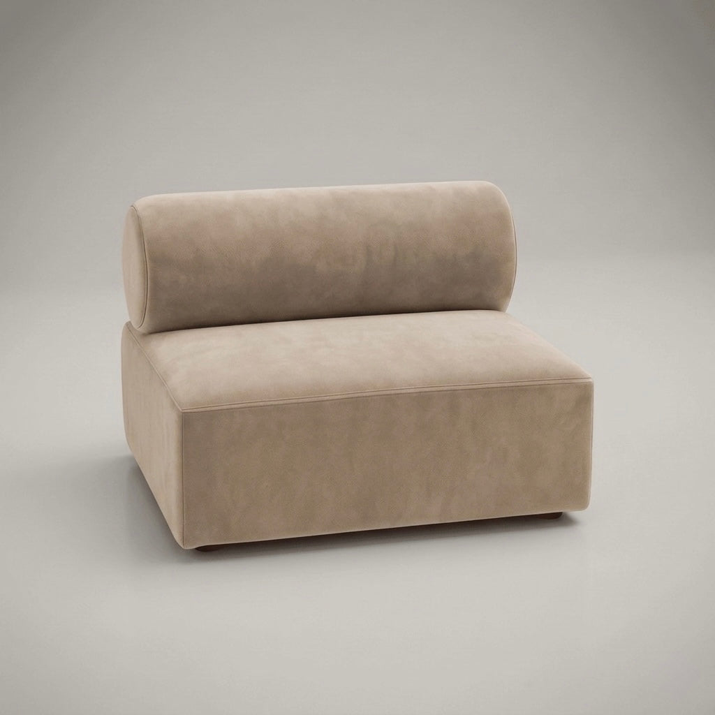 Seek & Ramble Sofa Masso Modular L-Shape Sofa — Velvet Beige