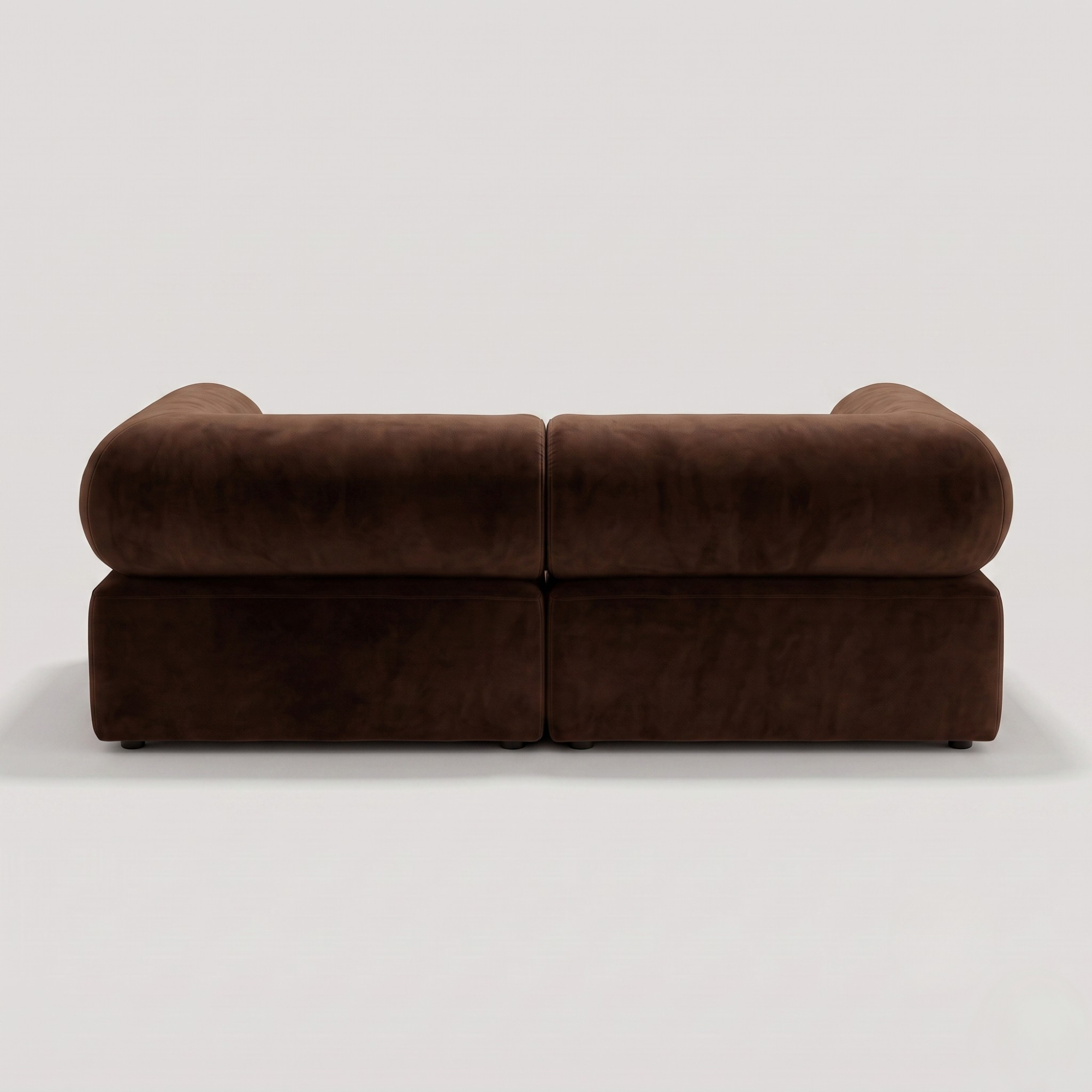 Seek & Ramble Masso 2-Seat Sofa — Velvet Chocolate