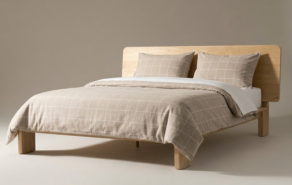 Seek & Ramble Beds Xara King Size Bed Natural Ash