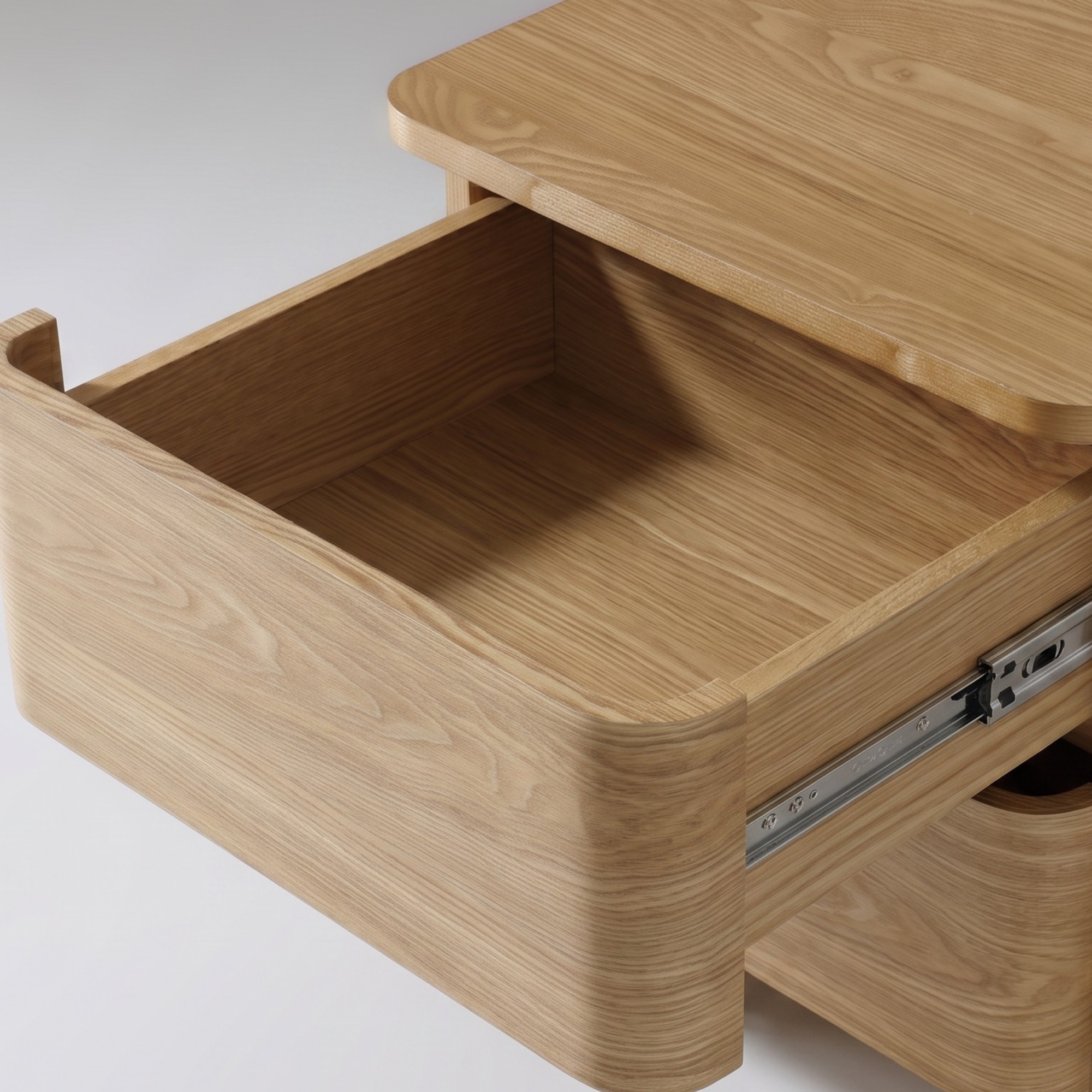 Seek & Ramble Bedsides Kiama 2 Drawer Bedside Natural Ash