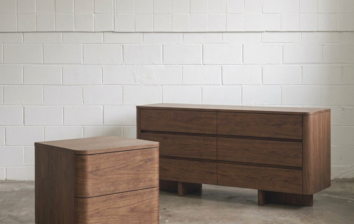 Seek & Ramble Dressers Kiama 6 Drawer Dresser Walnut