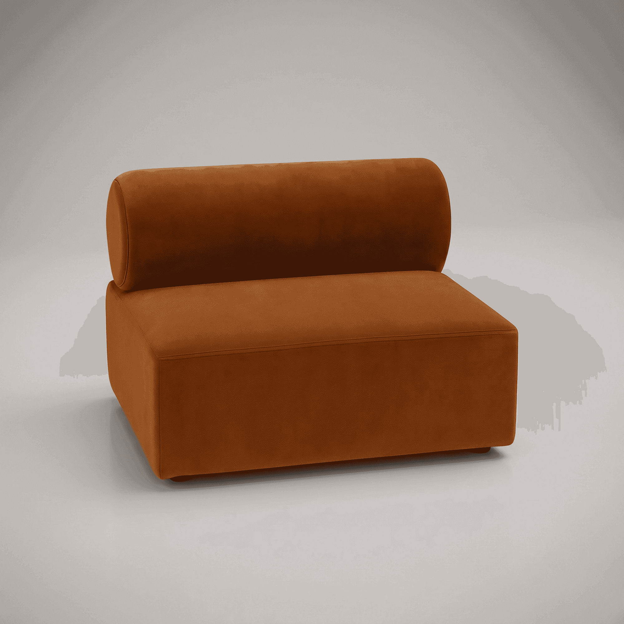 Seek & Ramble Masso Armless Module — Velvet Amber