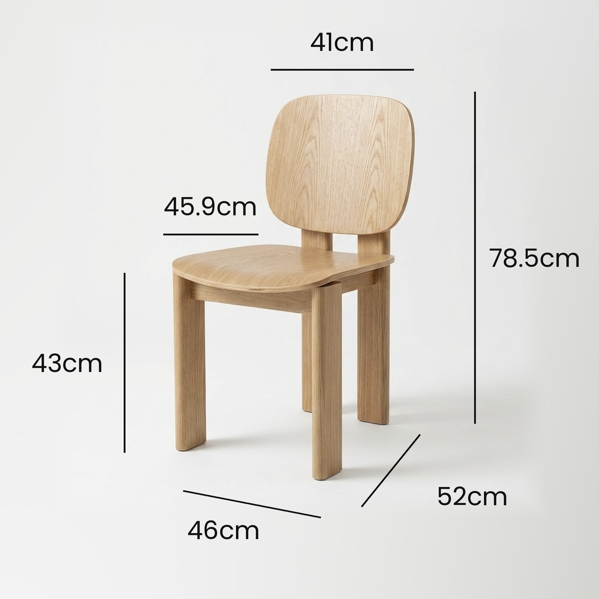 Seek & Ramble Dining chairs Xara Dining Chair Natural Ash