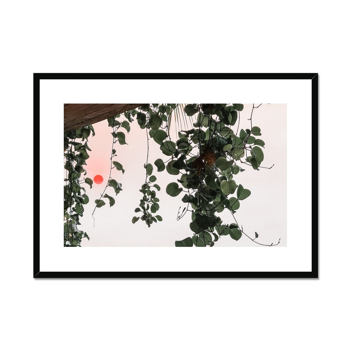 Prodigi Framed A4 Landscape / Black Frame Bali Sunset Calm Framed Print