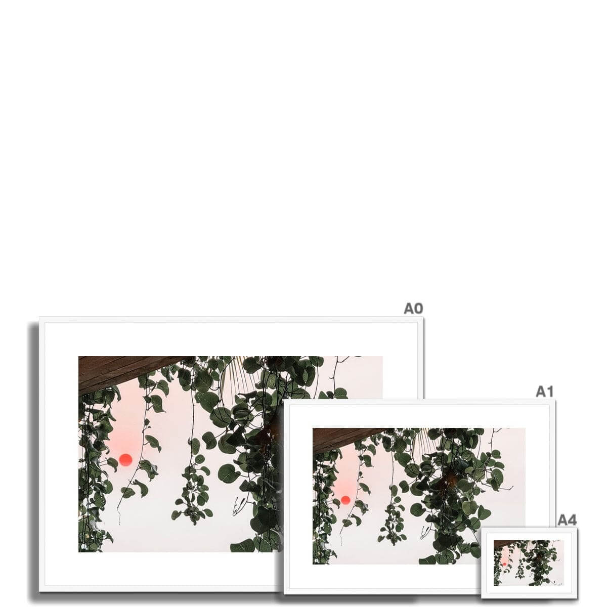 Prodigi Framed Bali Sunset Calm Framed Print