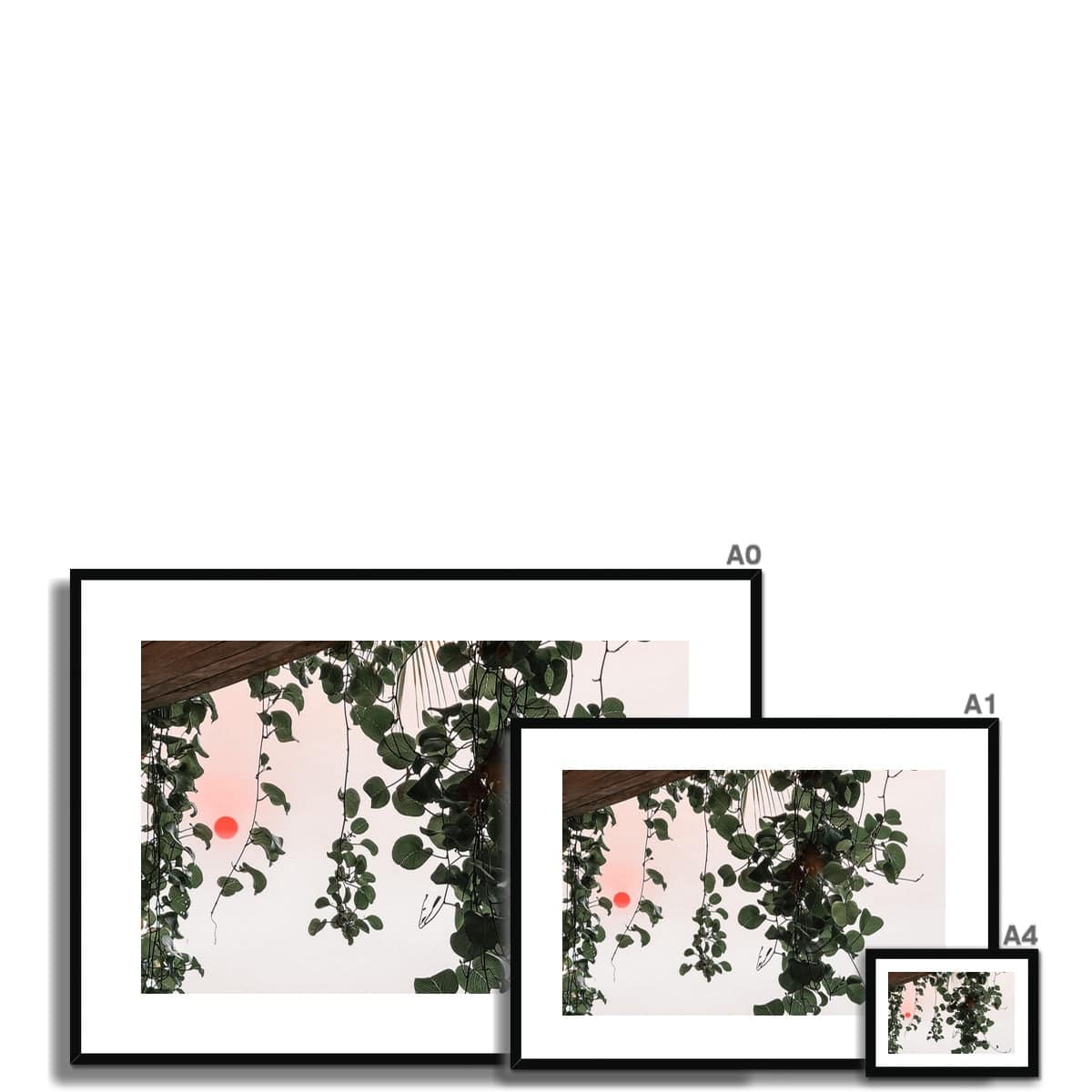 Prodigi Framed Bali Sunset Calm Framed Print