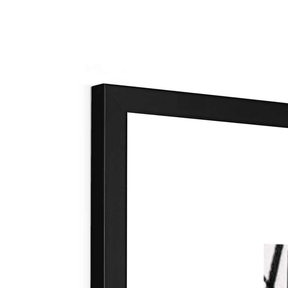 Seek & Ramble Framed Print Black and White Bali Canggu Surfers Paradise Framed Print