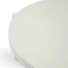 Delos Set 2 Round Coffee & Side Table Stone Look White BundleCoffee TablesSeek & Ramble