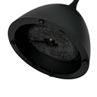 Harrison Set of 2 Round 40cm Side Table Walnut Tray Top & Metal Pedestal Black Base BundleBundlesSeek & Ramble