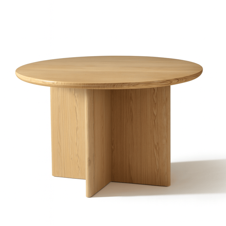 Seek & Ramble Dining Tables Kiama 1.2m Round Dining Table Natural Ash