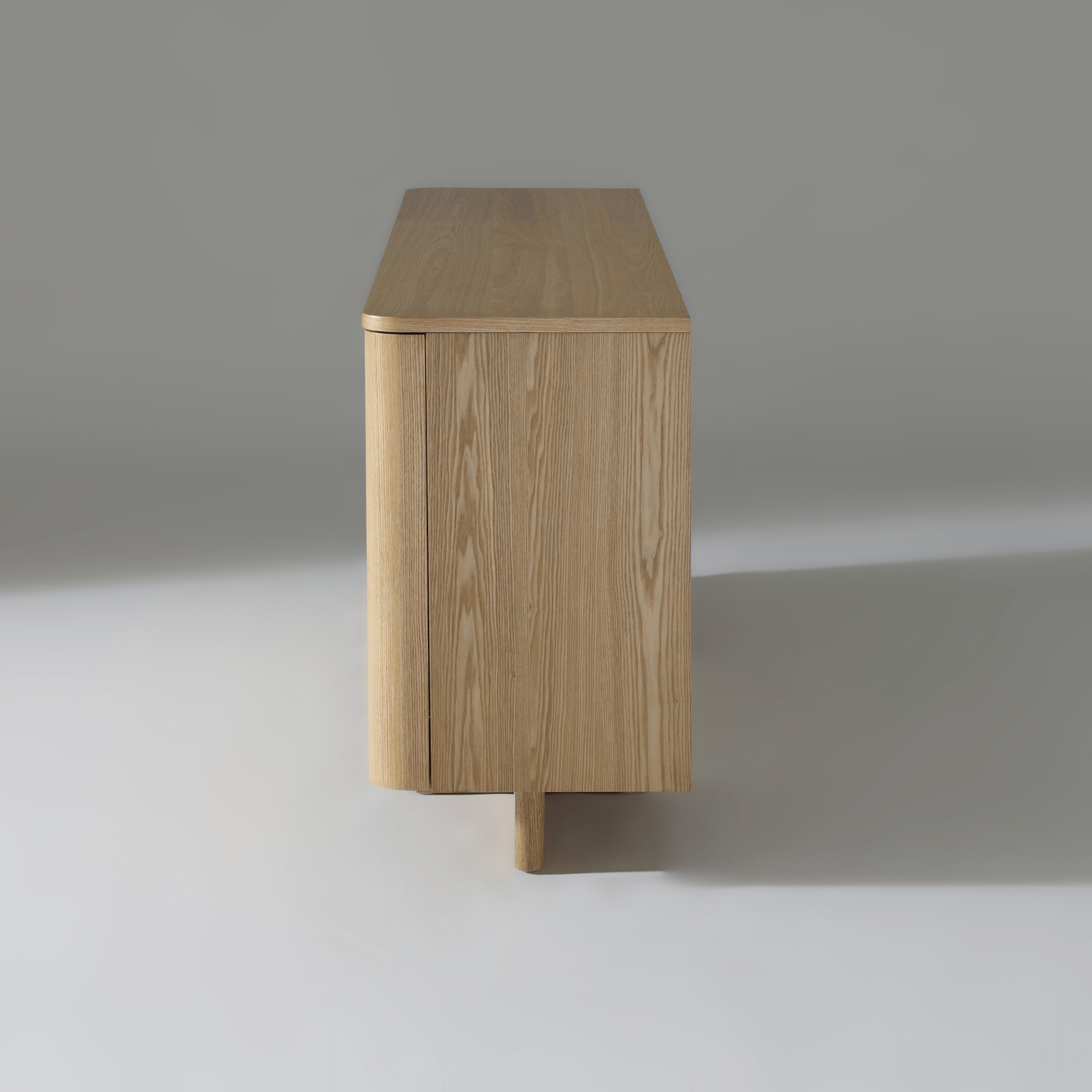 Kiama 1.8m Natural Ash buffet sideboard with soft organic edges and versatile design.