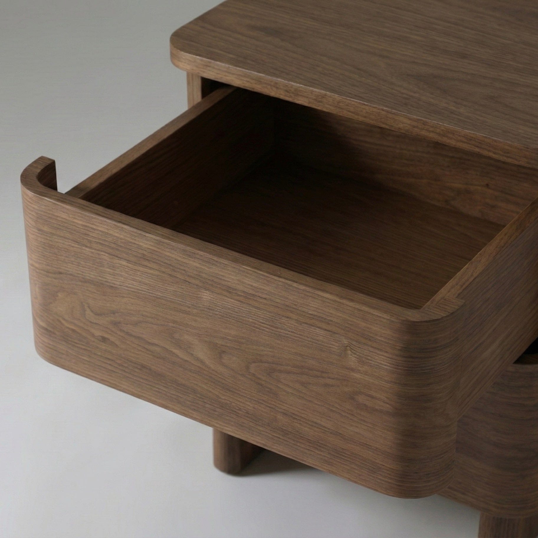 Seek & Ramble Bedsides Kiama 2 Drawer Bedside Walnut