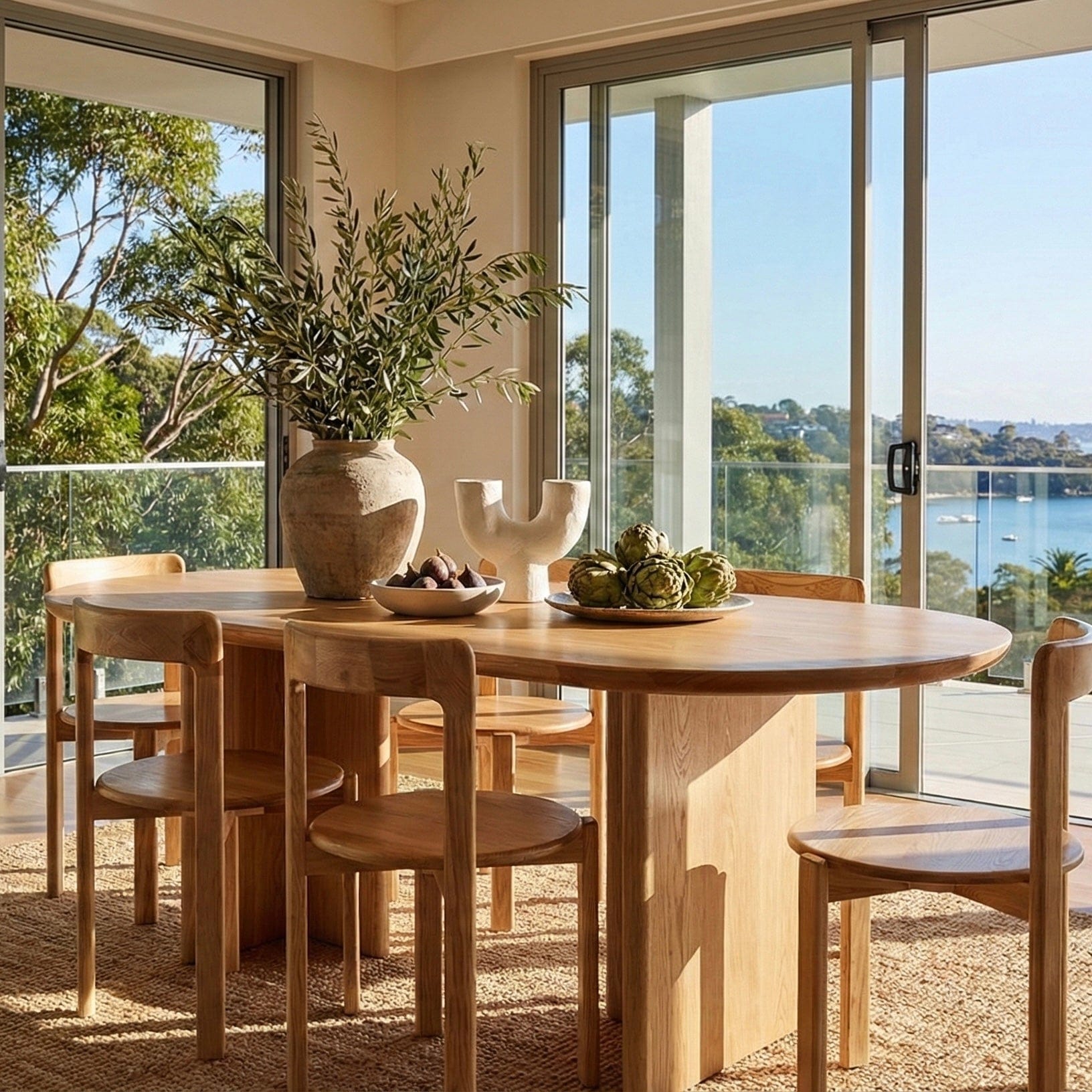 Seek & Ramble Dining Tables Kiama 2m Dining Table Natural Ash