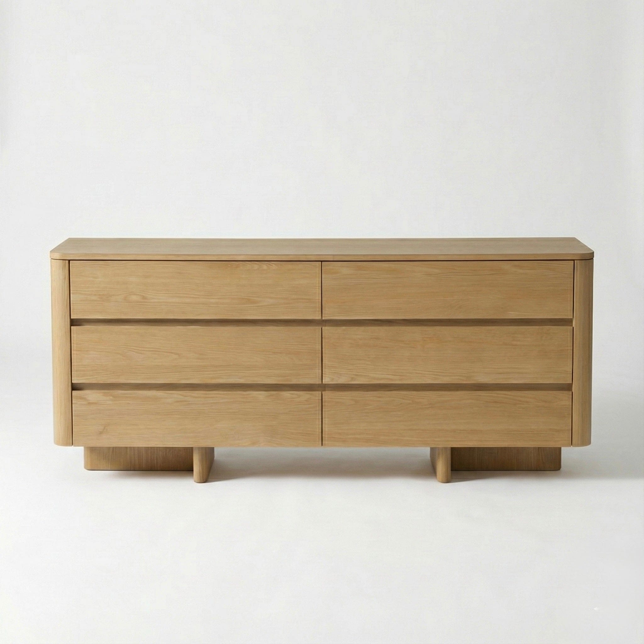Seek & Ramble Kiama Natural Ash 6 Drawer Dresser