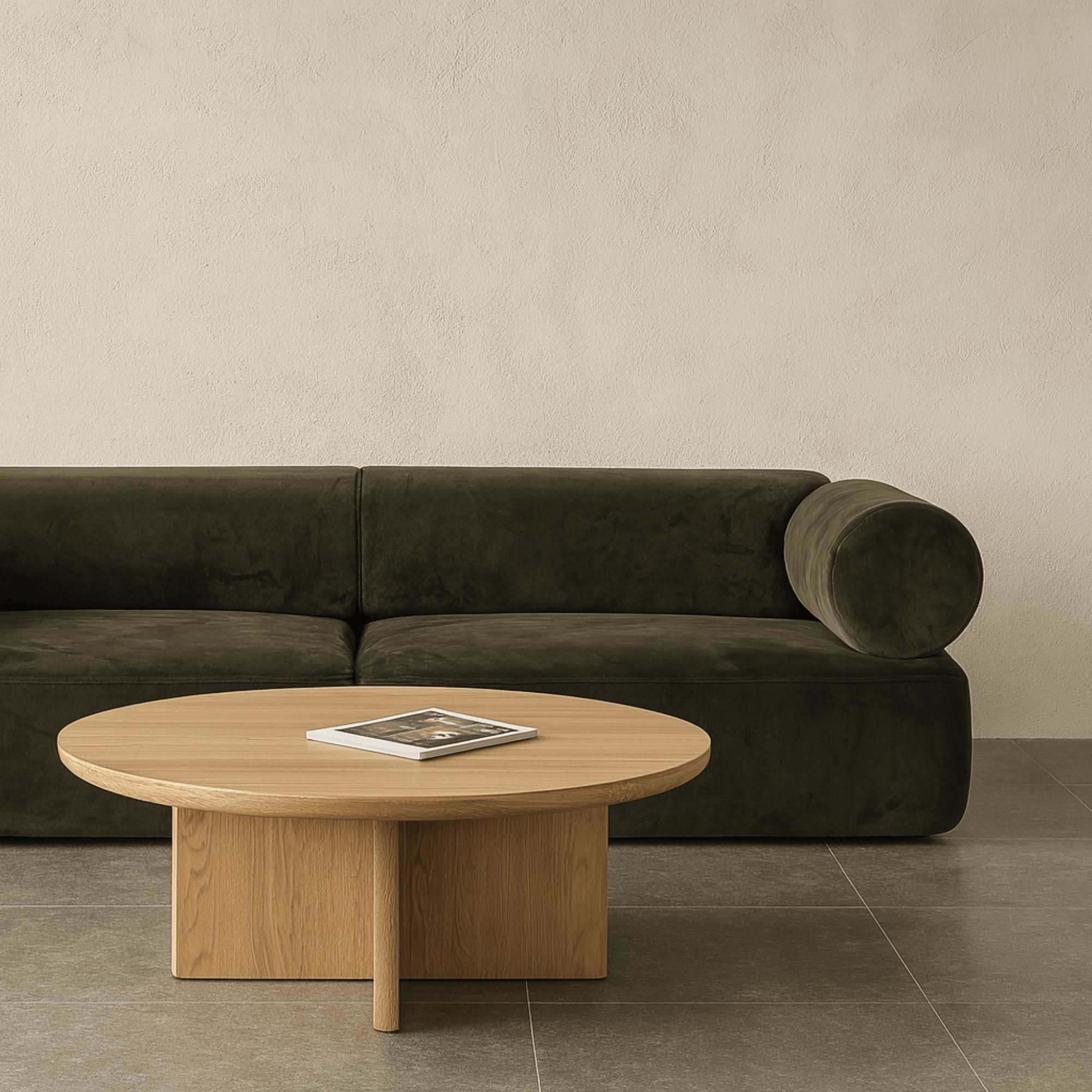 Seek & Ramble Coffee Tables Kiama Round 100cm Coffee Table Natural Ash