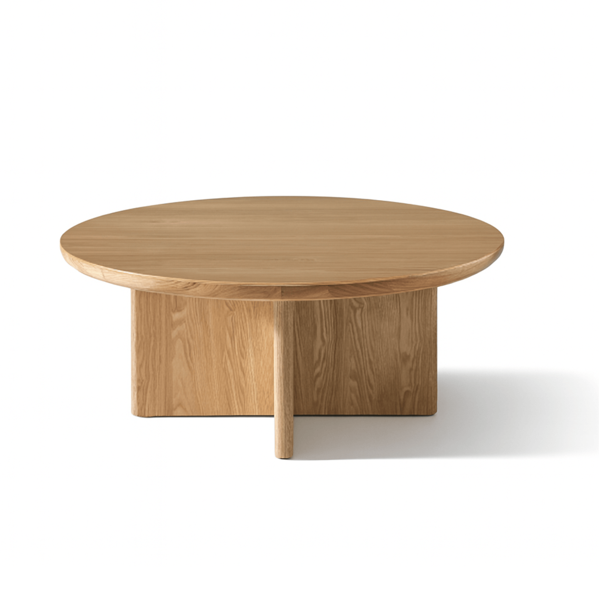 Seek & Ramble Coffee Tables Kiama Round 100cm Coffee Table Natural Ash