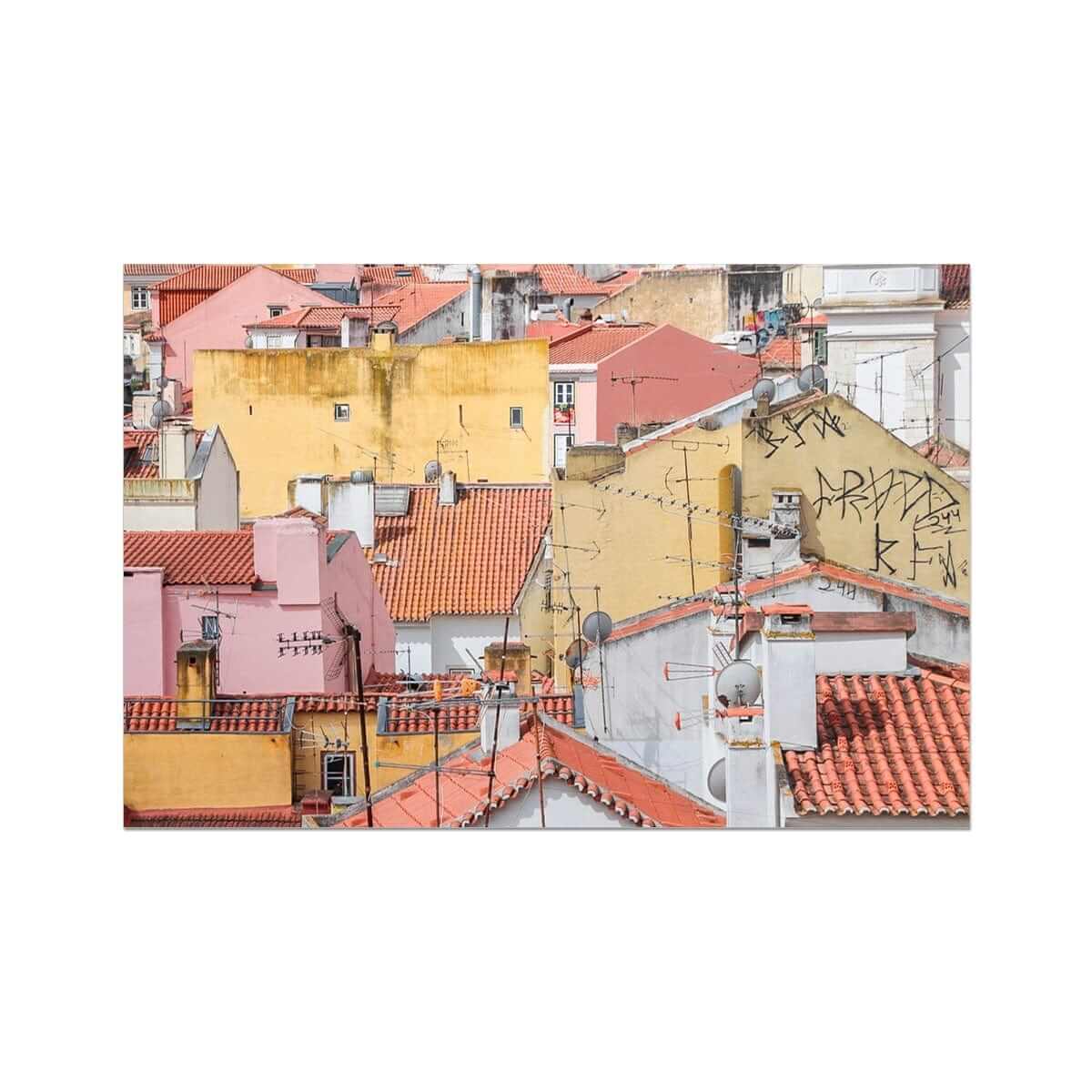 Prodigi Fine art 30"x20" Lisbon Alfama Colour Fine Art Print