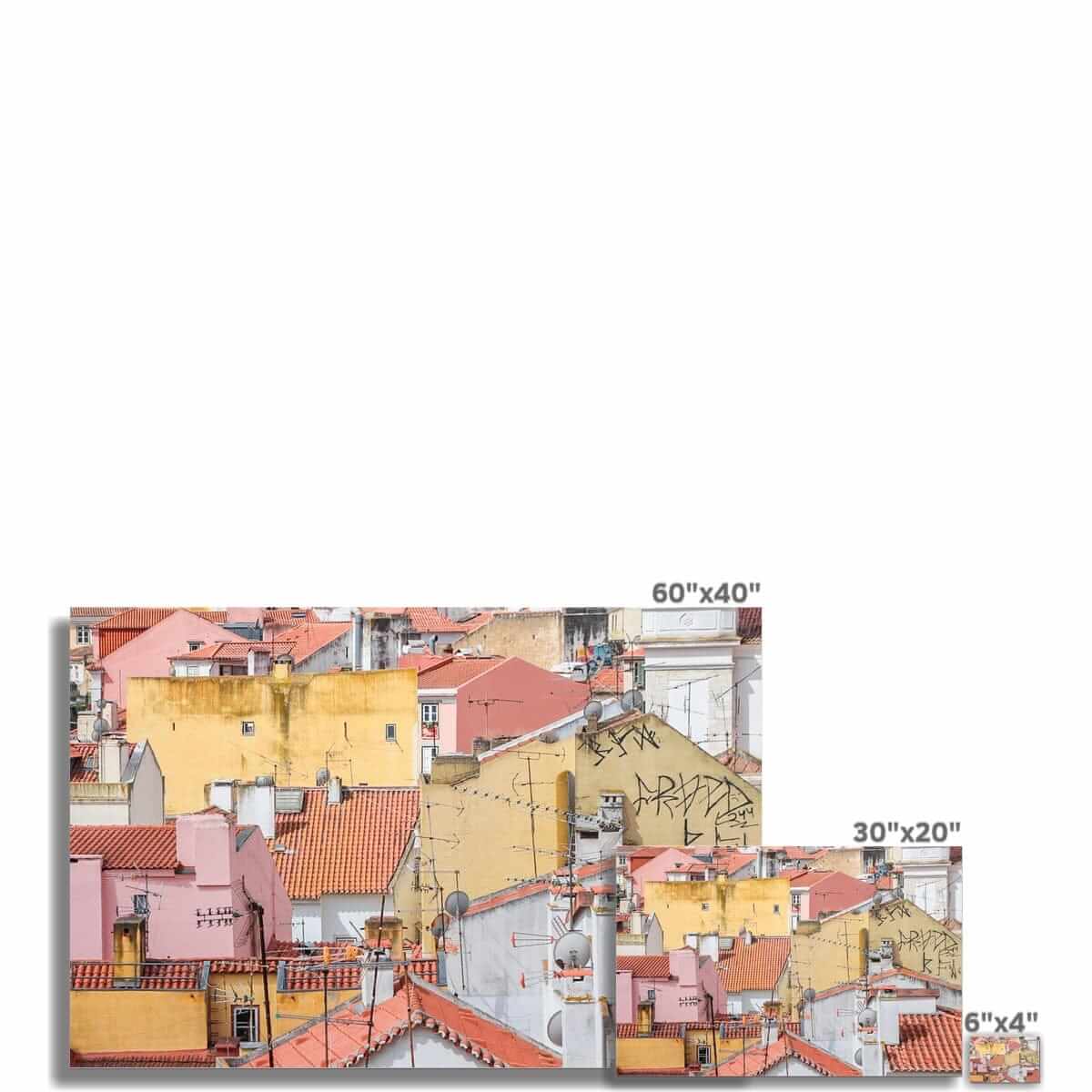 Prodigi Fine art Lisbon Alfama Colour Fine Art Print