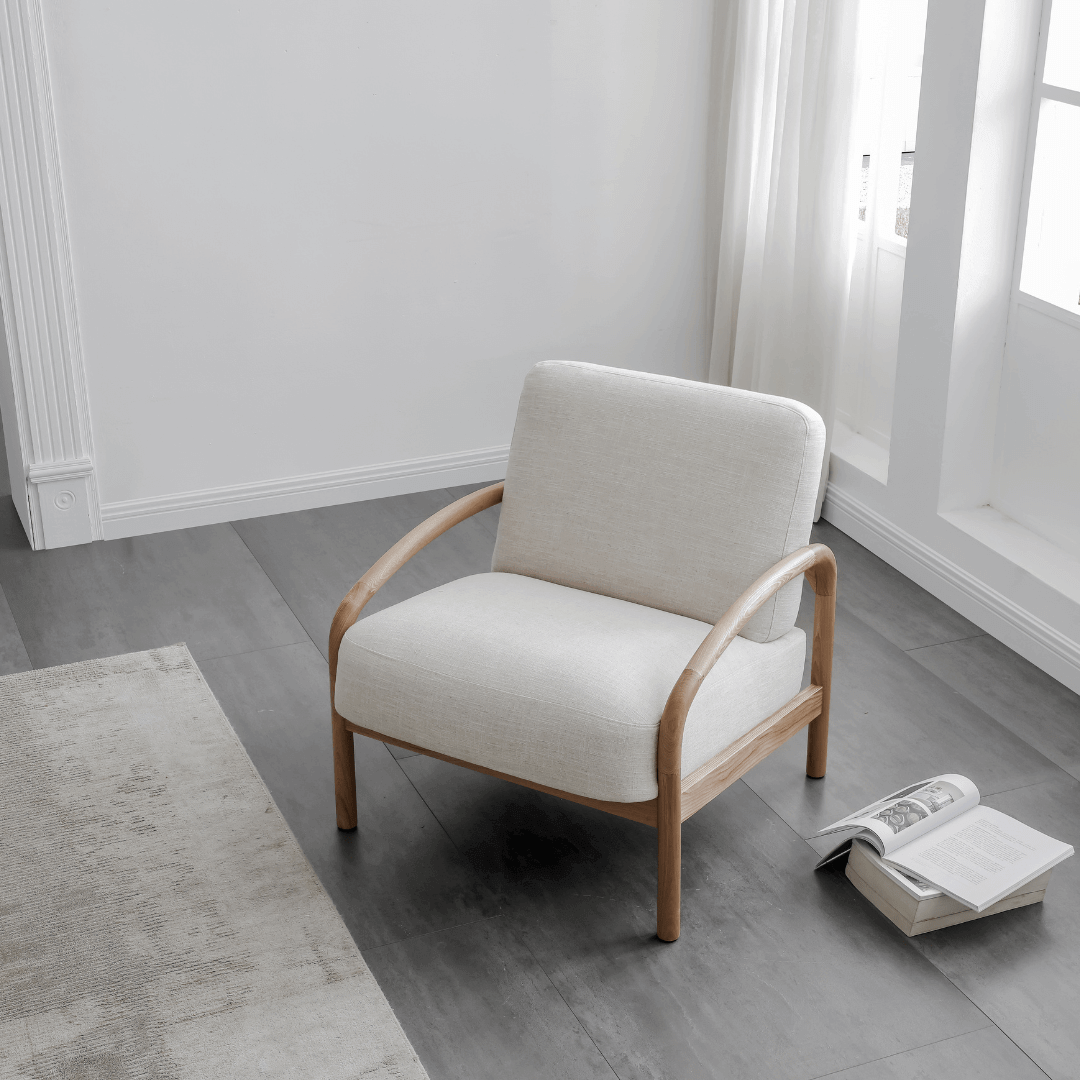 Seek & Ramble Accent Chair Luna Occasional Upholstered Armchair