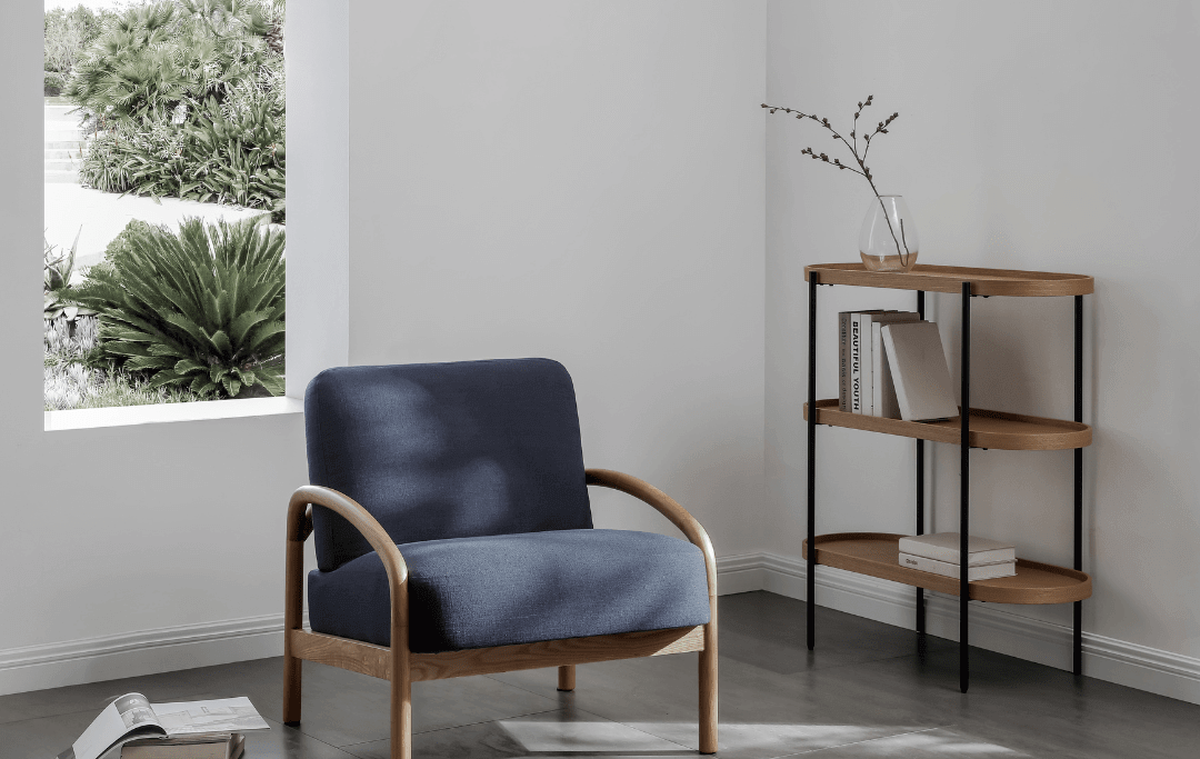 Seek & Ramble Accent Chair Luna Occasional Upholstered Armchair