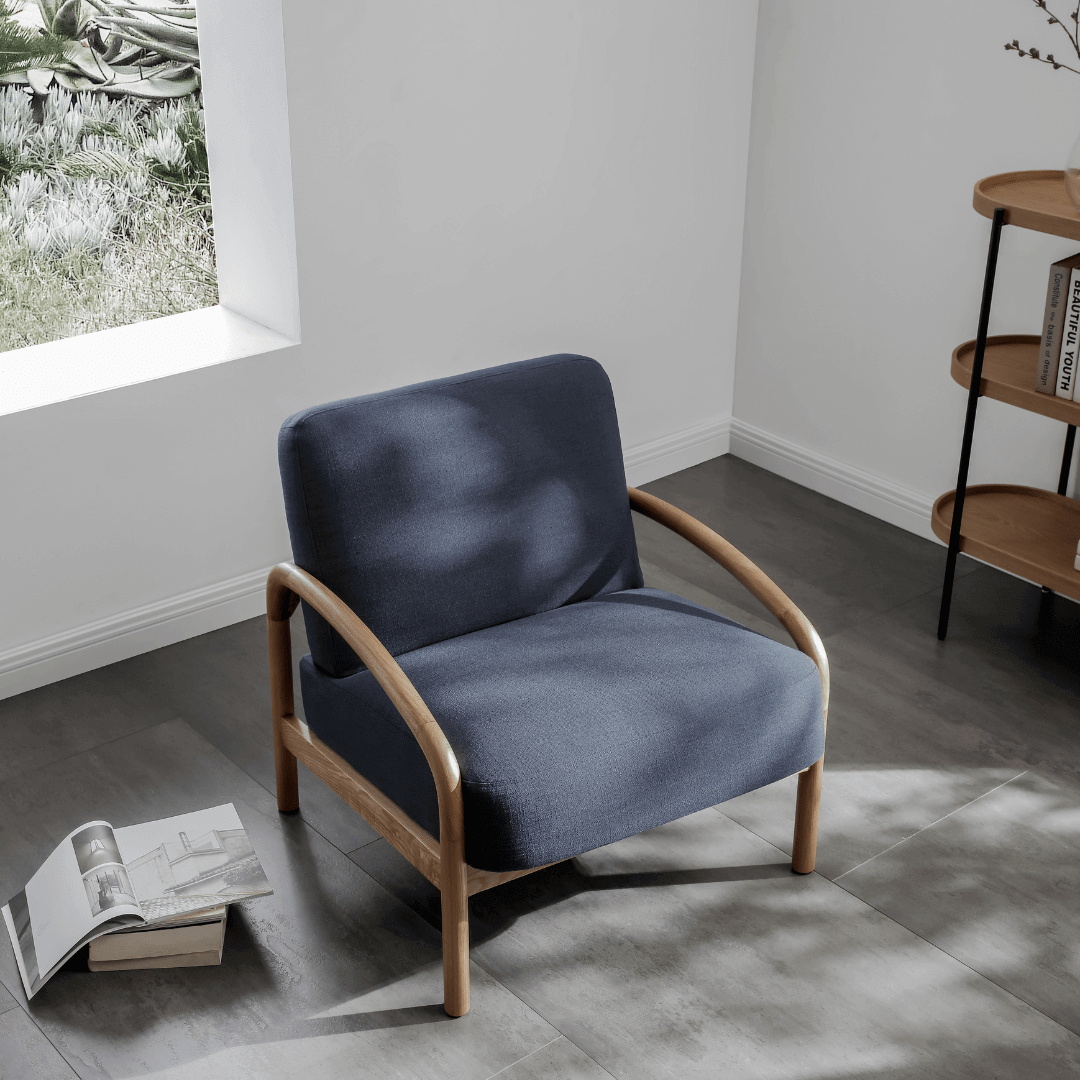 Seek & Ramble Accent Chair Luna Occasional Upholstered Armchair