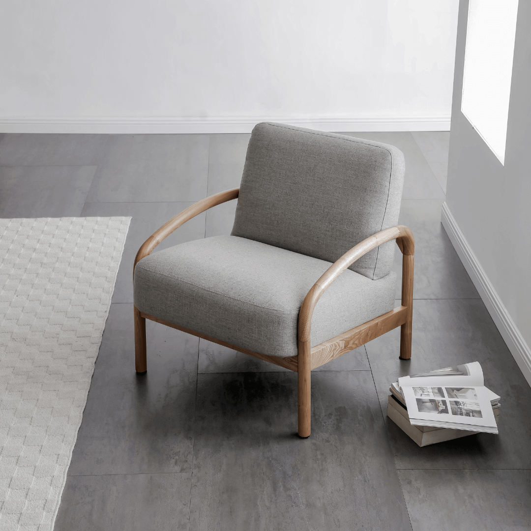 Seek & Ramble Accent Chair Luna Occasional Upholstered Armchair