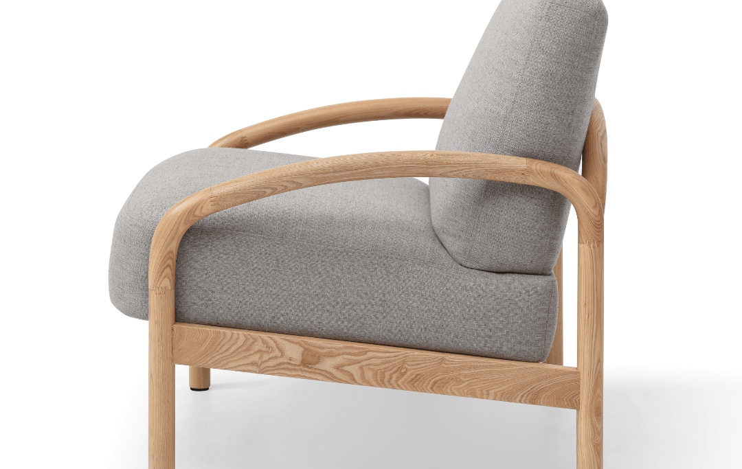 Seek & Ramble Accent Chair Luna Occasional Upholstered Armchair