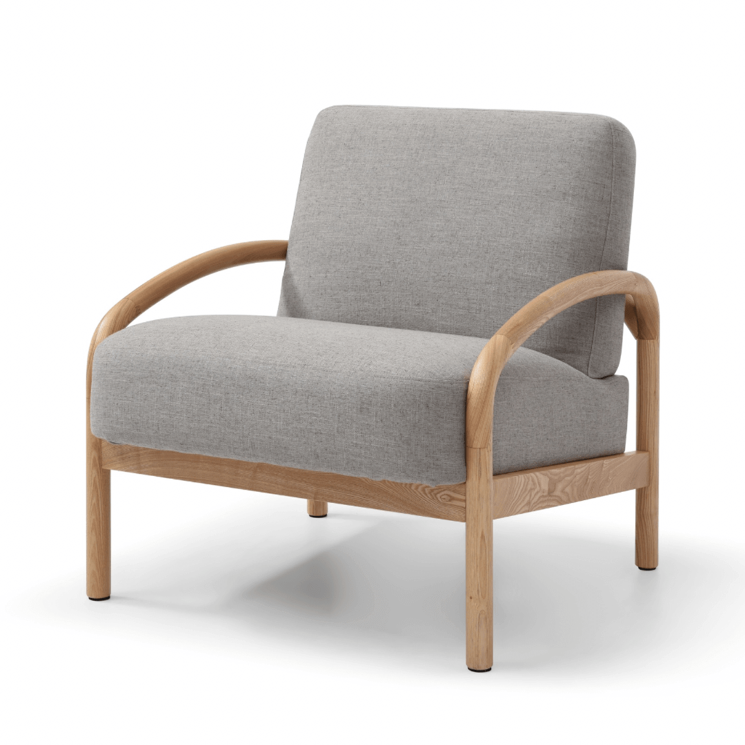 Seek & Ramble Accent Chair Costa Sky Luna Occasional Upholstered Armchair