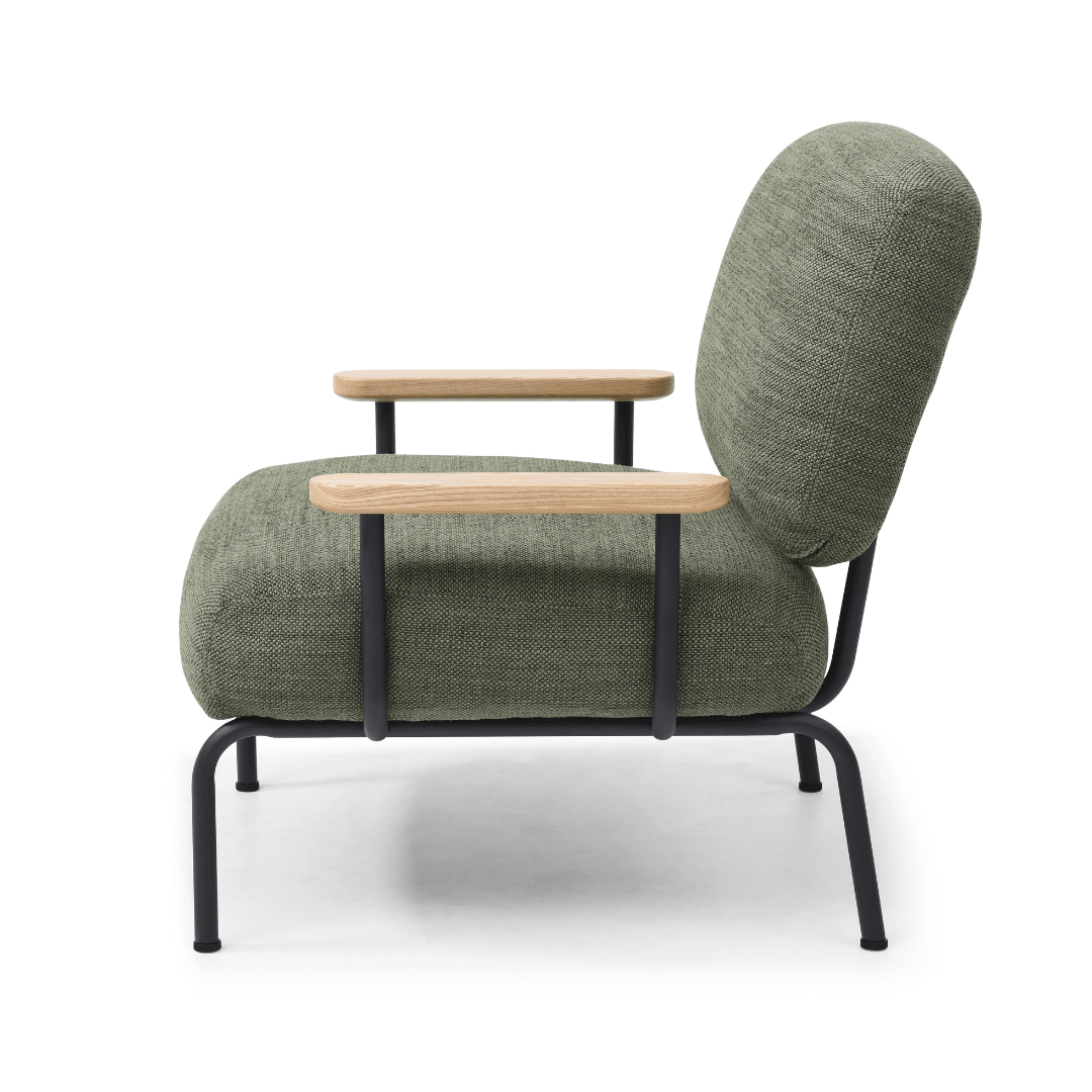 Seek & Ramble Accent Chair Mattia Mid Century Modern Occasional Upholstered Armchair