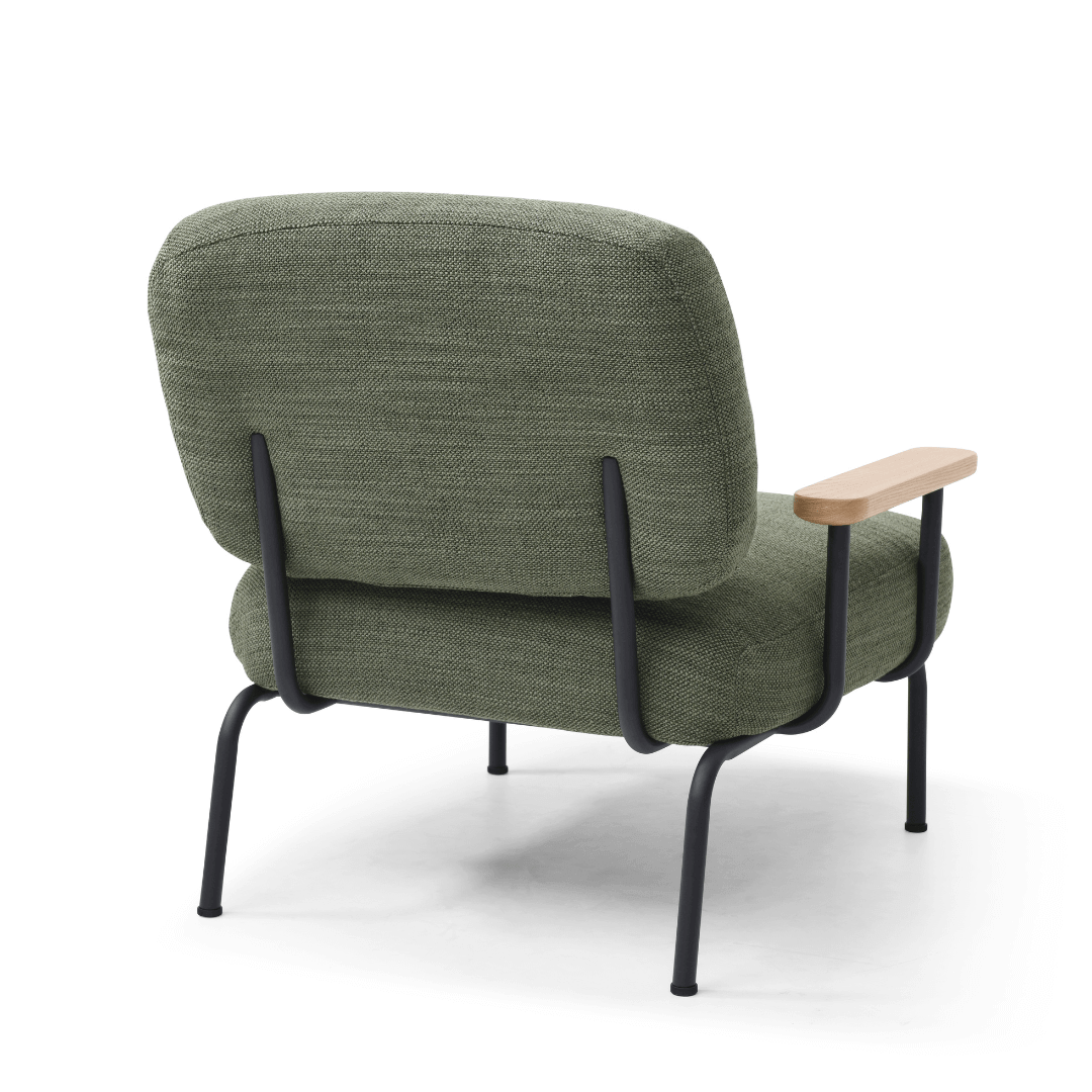 Seek & Ramble Accent Chair Mattia Mid Century Modern Occasional Upholstered Armchair