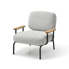 Mattia Mid Century Modern Occasional Upholstered ArmchairAccent ChairSeek & Ramble