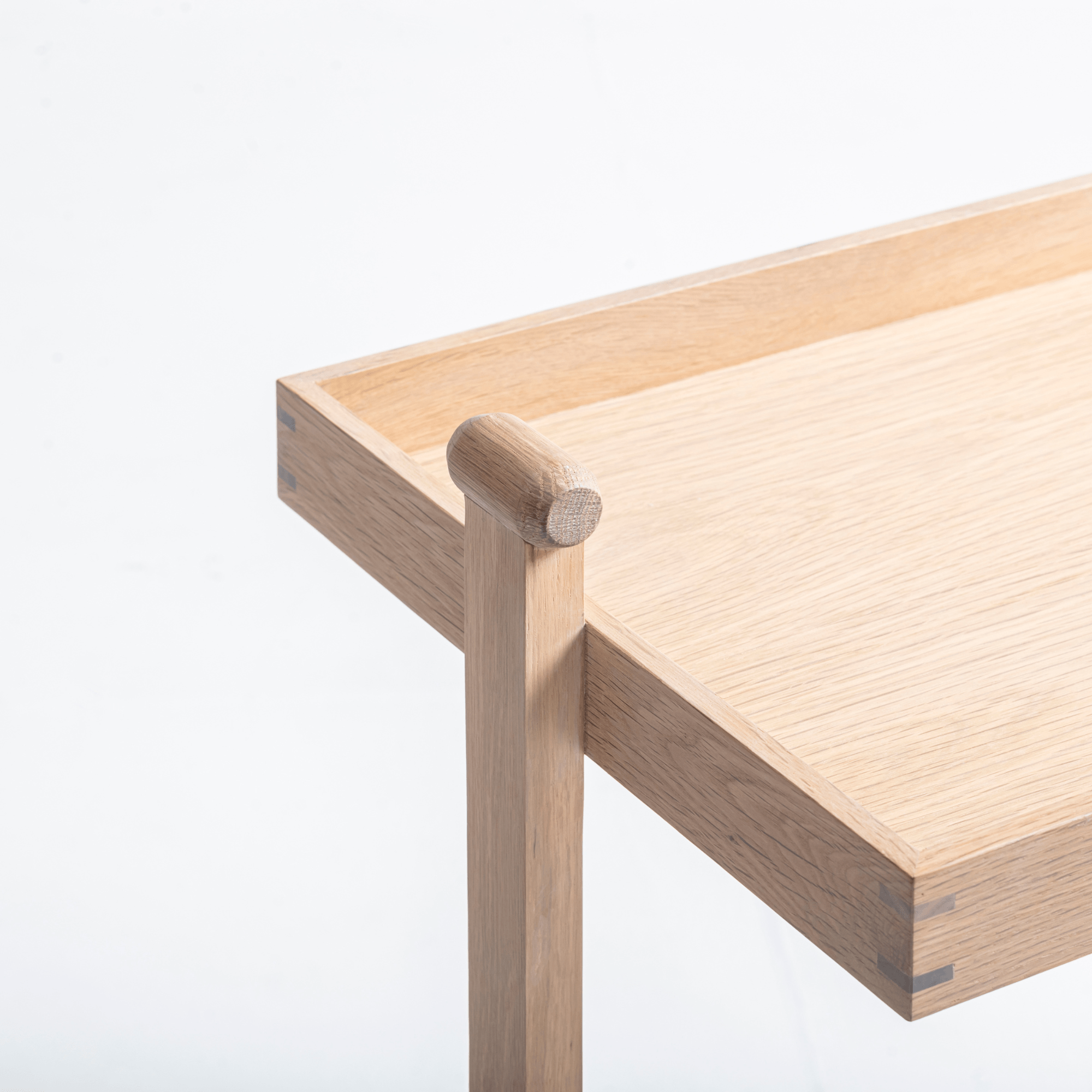 Seek & Ramble Bar Trolley Oscar Natural Oak Bar Trolley