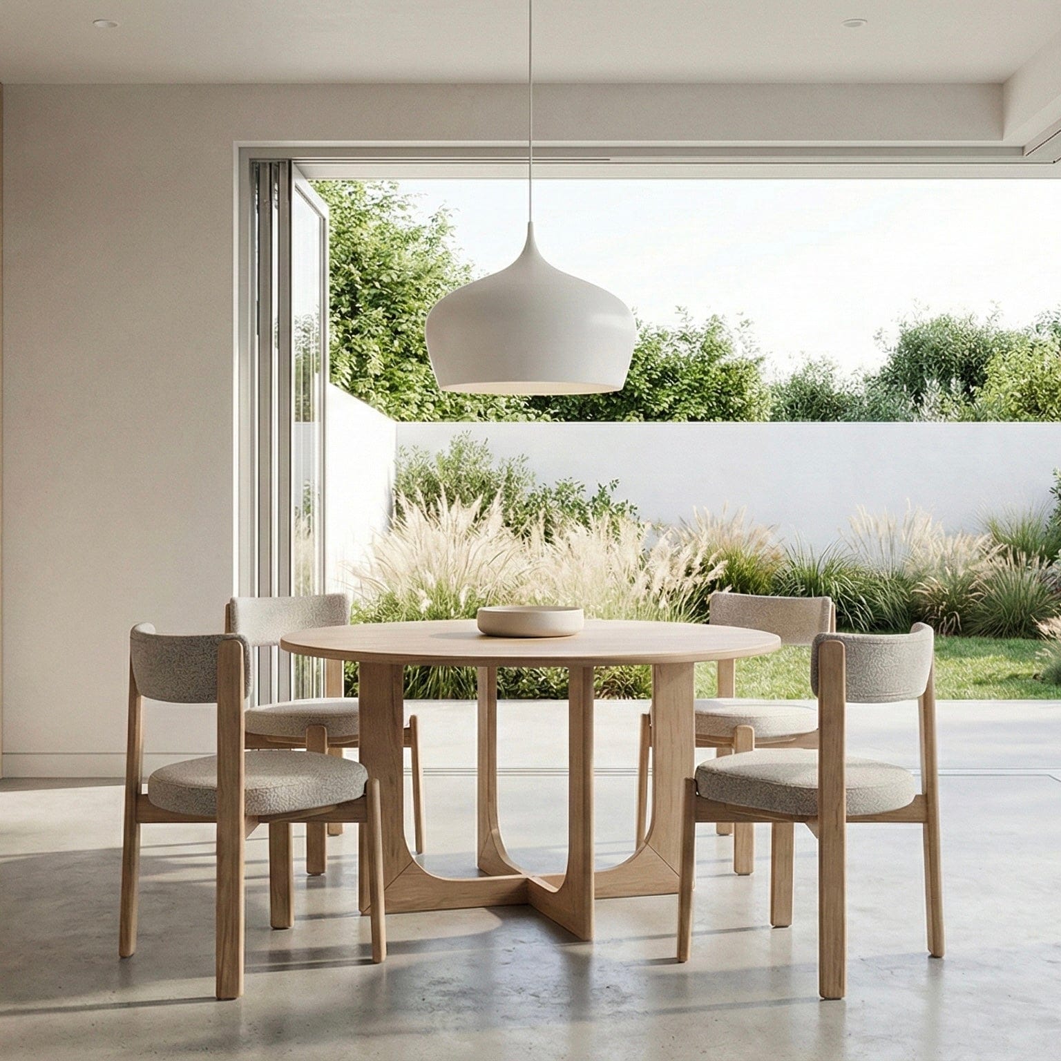 Seek & Ramble Dining Tables Oscar Round Oak 1.3M Dining Table