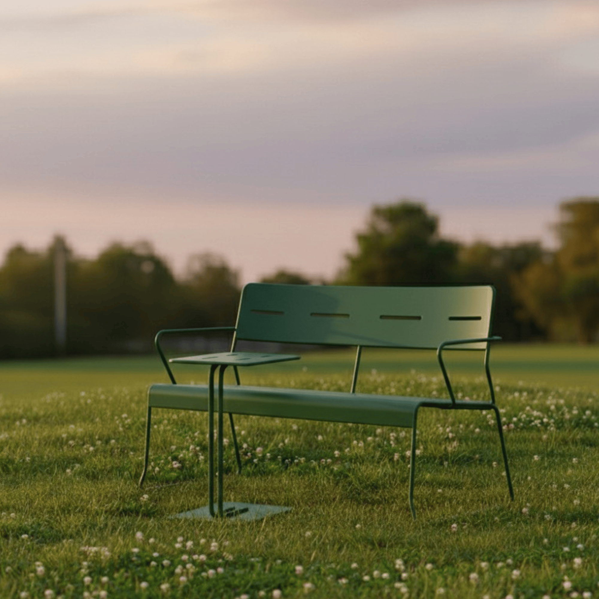 Seek & Ramble Armchair Parco Outdoor 2 Seat Lounge Olive