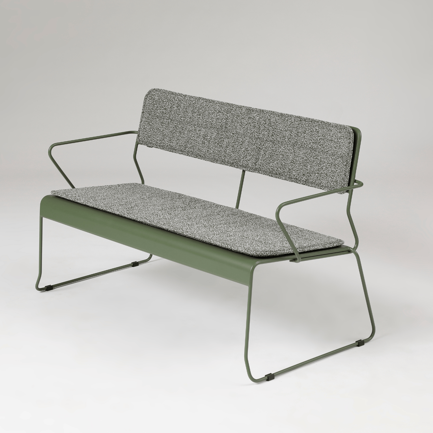 Seek & Ramble Armchair With Cushion Parco Outdoor 2 Seat Lounge Olive