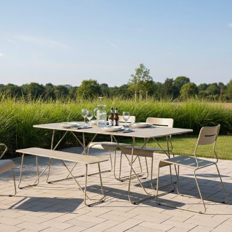 Seek & Ramble Armchair Parco Outdoor 4 Pce Dining Set Sand