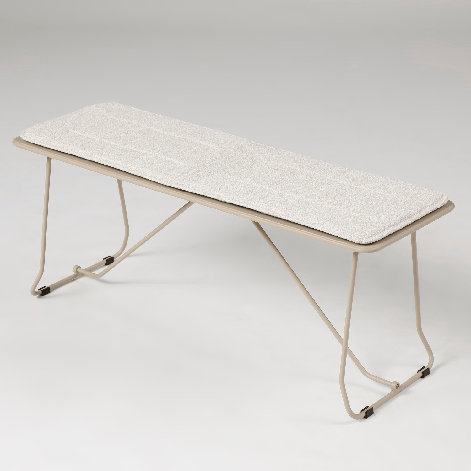 Seek & Ramble Benches Single / With Cushion Parco Outdoor Bench Sand