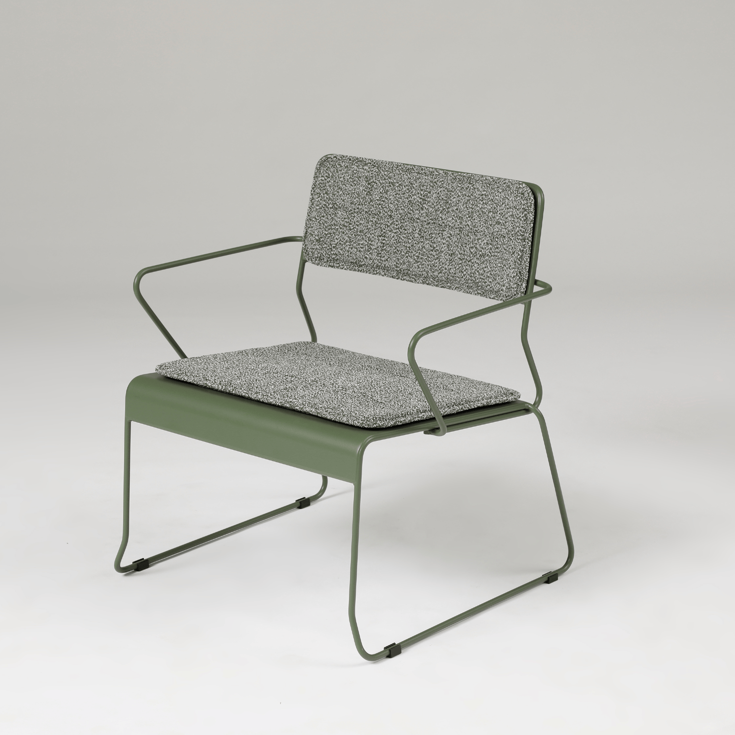 Seek & Ramble Armchair Single / With Cushion Parco Outdoor Lounge Armchair Olive