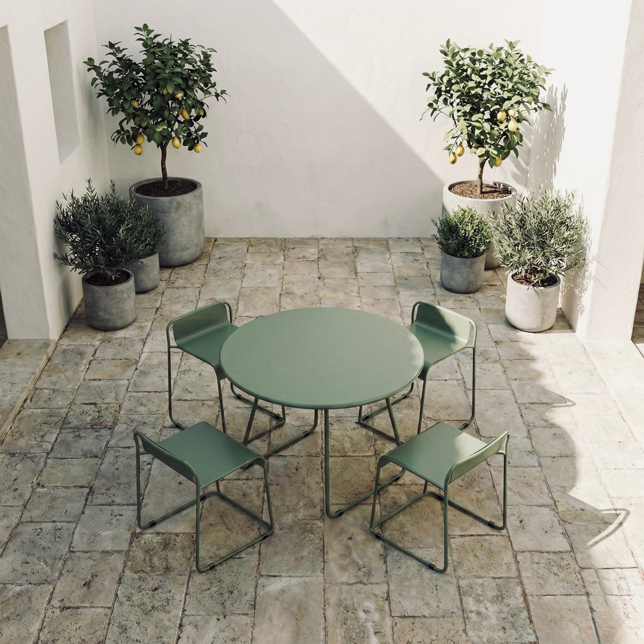 Seek & Ramble Stools Parco Outdoor Stool Olive