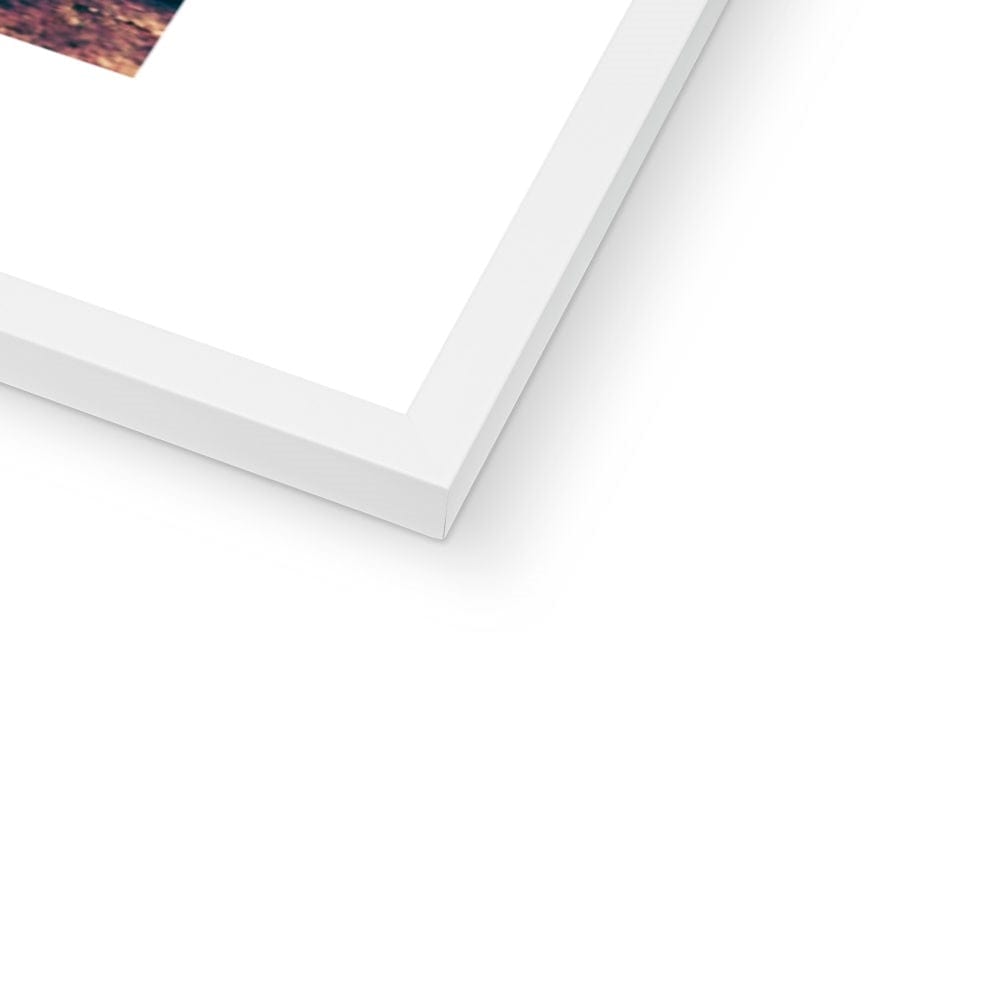 Seek & Ramble Framed Paris Cafe Streetview Framed Print