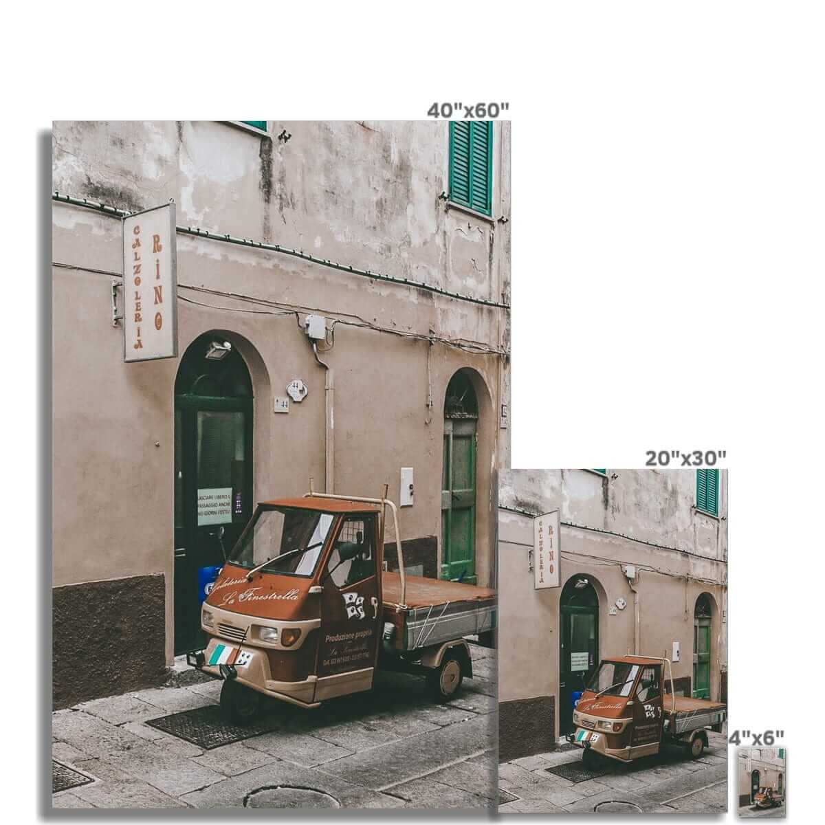 Prodigi Fine art Piccolo Auto Italy Fine Art Print