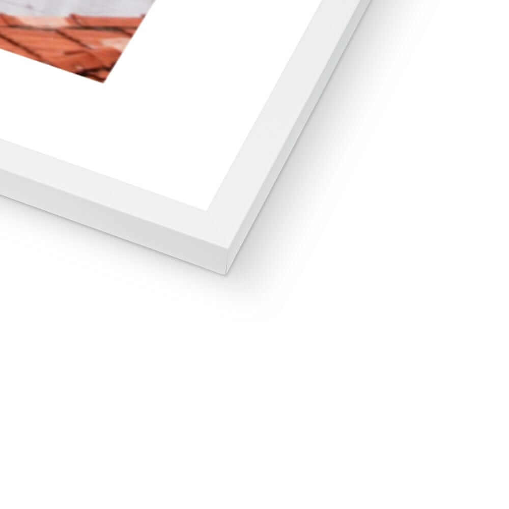 Seek & Ramble Framed Print Portugal Lisbon Alfama Rooftops Framed Print